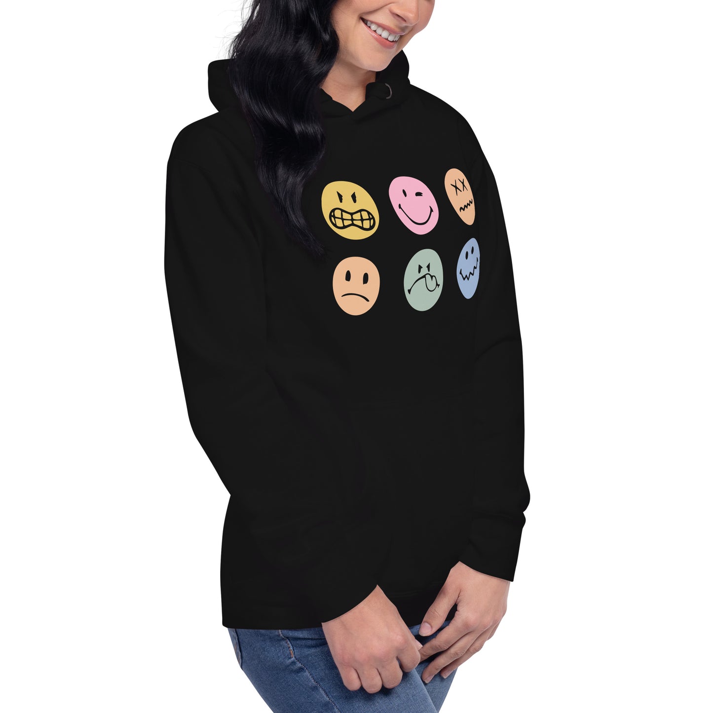 It's okay to feel all the feelings, it's okay not to be okay, emotions Unisex Hoodie