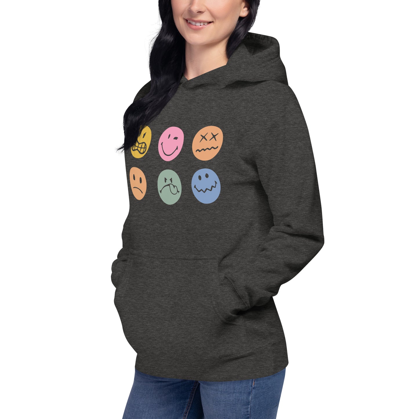 It's okay to feel all the feelings, it's okay not to be okay, emotions Unisex Hoodie