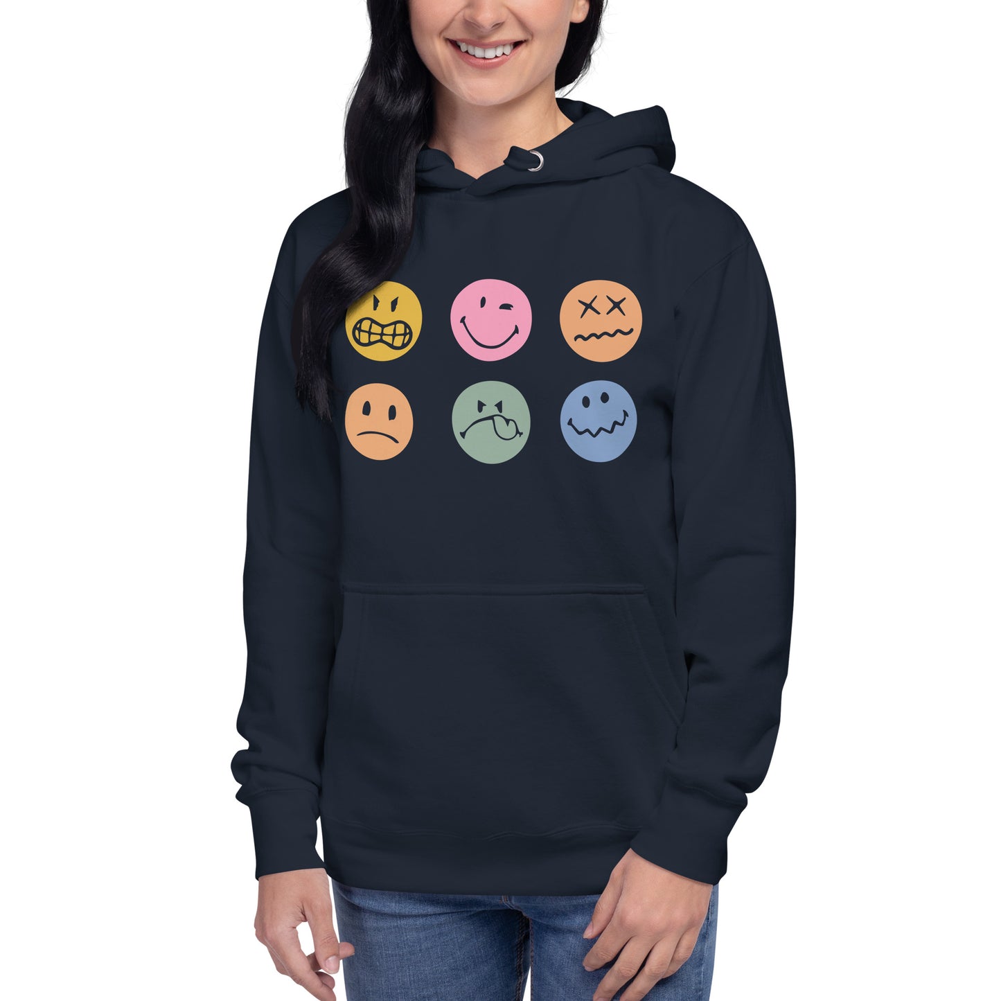 It's okay to feel all the feelings, it's okay not to be okay, emotions Unisex Hoodie