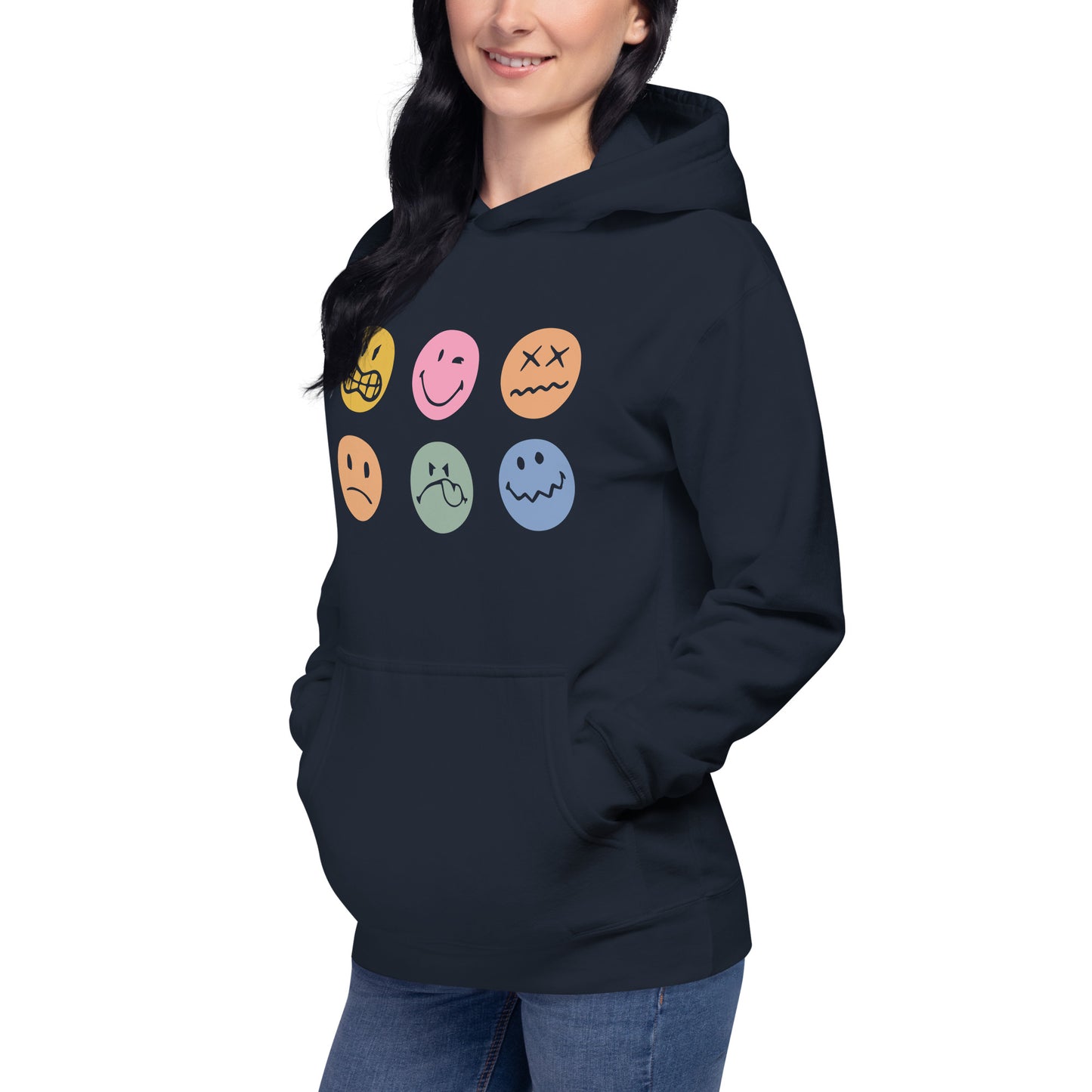 It's okay to feel all the feelings, it's okay not to be okay, emotions Unisex Hoodie