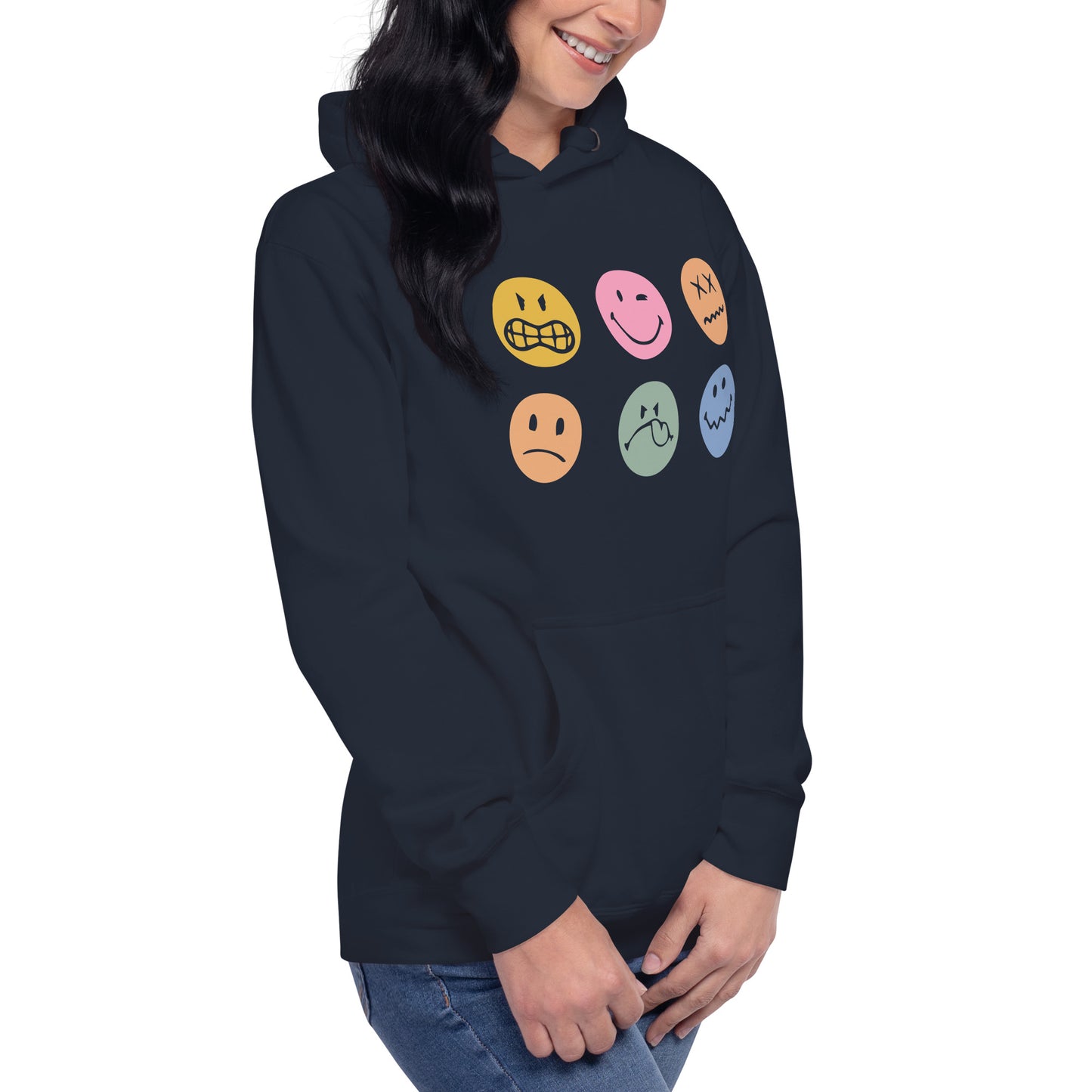 It's okay to feel all the feelings, it's okay not to be okay, emotions Unisex Hoodie