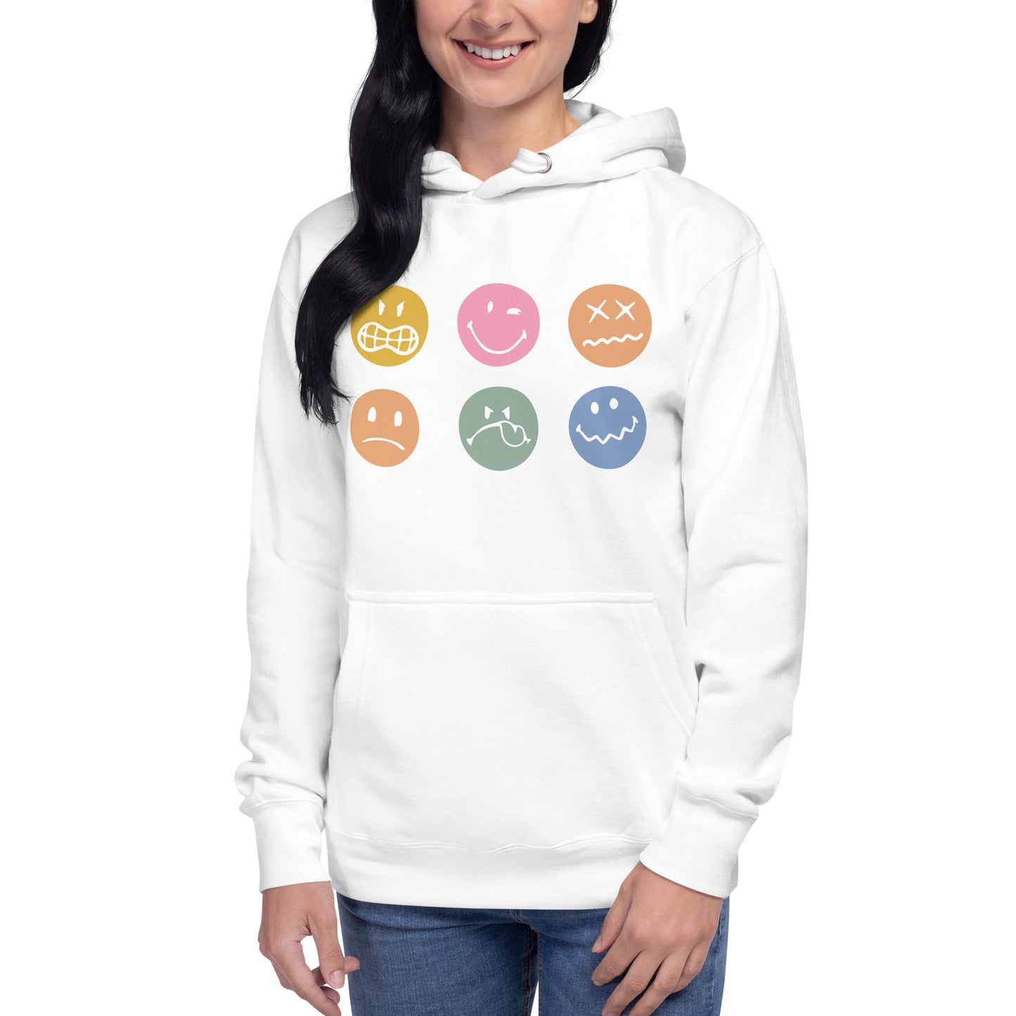 It's okay to feel all the feelings, it's okay not to be okay, emotions Unisex Hoodie