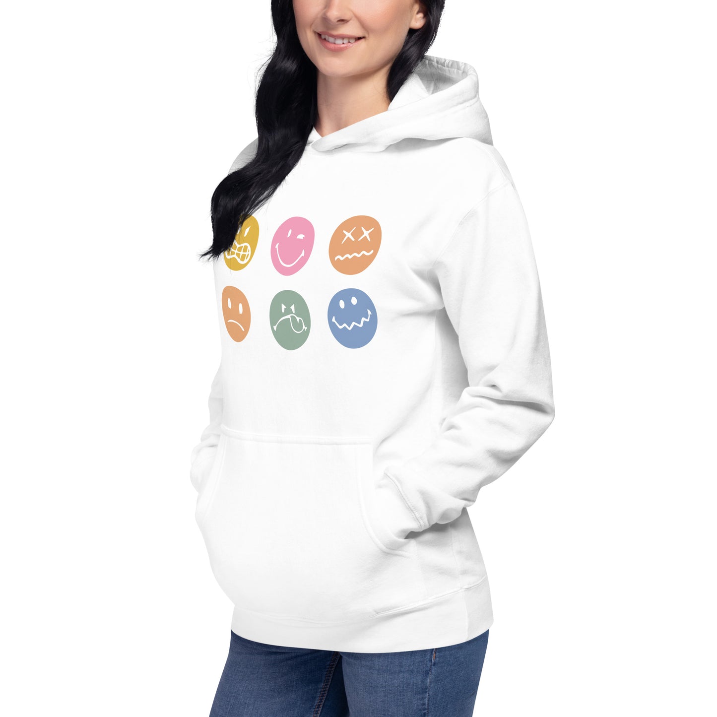 It's okay to feel all the feelings, it's okay not to be okay, emotions Unisex Hoodie